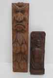 Two Wood Carvings