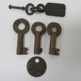 Railroad Keys and Fobs