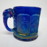 Imperial Carnival Glass Nursery Rhyme Mug