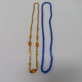 Pair of Glass Beaded Necklace