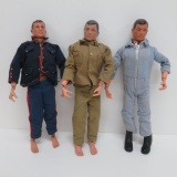 Three Hasbro GI Joes