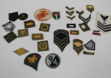 Thirty Military Patches