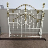 Iron and Brass Full Sized Bed