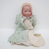 Bisque head doll marked AM 341/4 Dream Baby