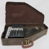 Autoharp by Oscar Schmidt in case