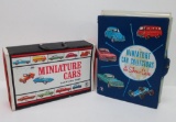 Two Mattel die cast car carrying cases