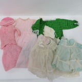 Box Lot of Little Girl Outfits or for Big Baby Doll