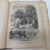 1888 Die Gartenlaube Book (Bound 1888 German Newspaper)