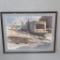 Gerhard CF Miller Fishing boat watercolor print