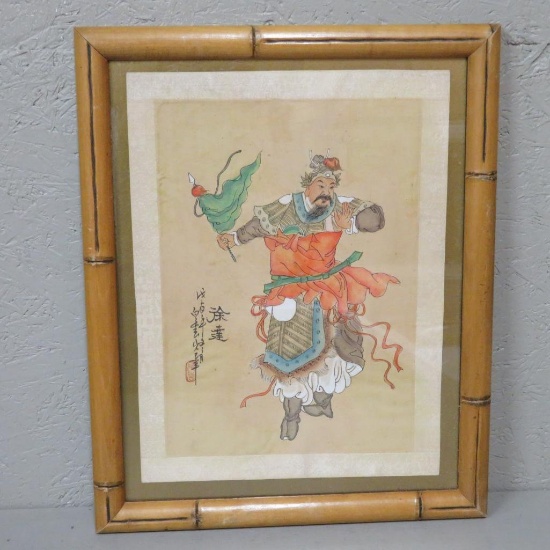 Oriental painting on paper