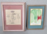 Rhubard and Mushroom book plates