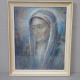 Spicuzza pastel of a woman