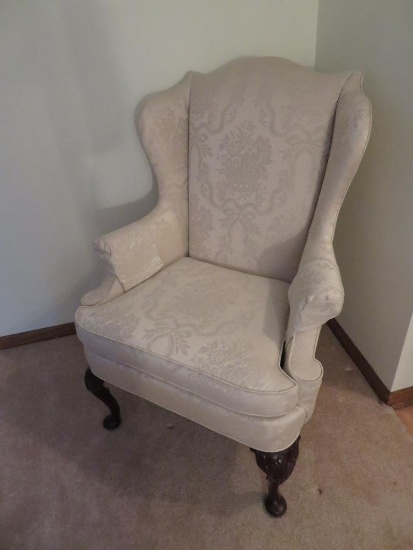 HIckory Chair company wingback side chair