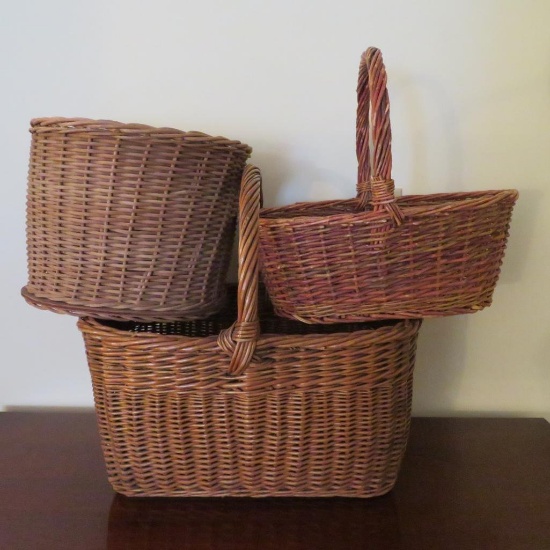 Three Market baskets