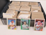 1988 Topps large lot of baseball cards