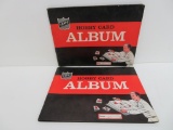 Two Topps Hobby Card Albums