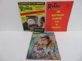Three vintage Boxing Magazines The Ring 1970
