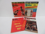 Four 1971 and 1972 Boxing Magazines, The Ring