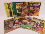 10 Boxing Illustrated and The Ring Magazines 1974-1980