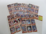 1986 Donruss cards 1-55 with Checklist