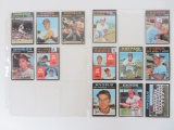 13 Topps Baseball Cards, 1971