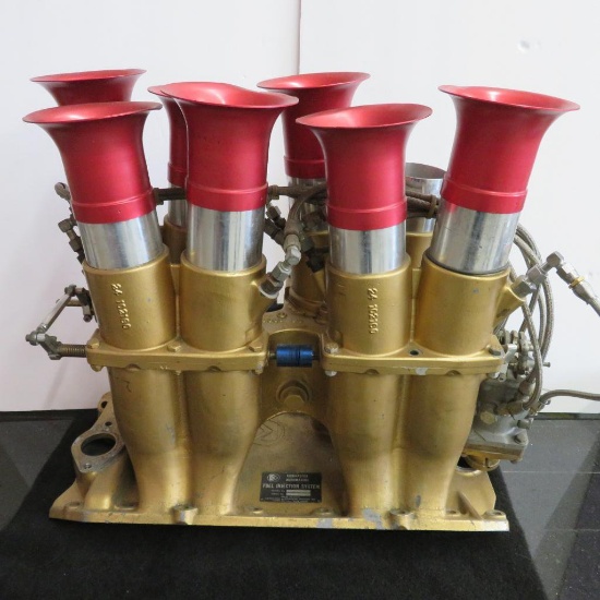 Kiekhaefer Aeromarine Fuel Injection System automotive Art, Steam Punk