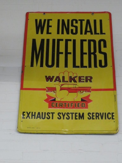 Walker muffler sign