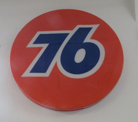 Plastic 76 round Sign Cover