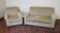 Nice Upholstered sofa couch and side chair