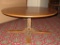 Henredon Round Table 5-1211 LR with ornate pedestal