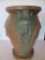 McCoy Art pottery Sphinx Egyptian Sand Jar, unusual color