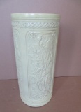 Stoneware umbrella stand cigarette urn