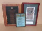 Masonic Message Prints and plaque