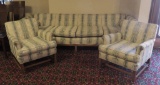 Sofa and Side Chairs-Traditional Style