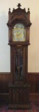 American Gothic Design Long Case Clock, possible English Movement