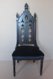 Baroque carved side chair