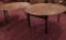 Two King Arthur 5' round folding banquet tables