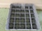 25 Compartment storage dishwasher rack with 25 glasses