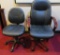 Two leather Office chairs