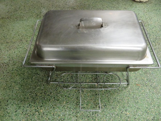 Stainless Steel Chafing dish in frame