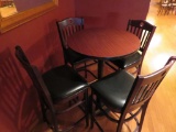 High Top Pub Table with Stools