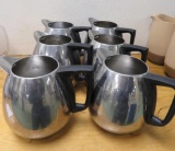 Six Stainless Steel coffee servers, MH Graham Corp, 7