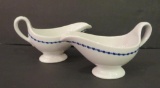 Two Syracuse Gravy Boats