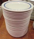 48 Syracuse China plates 2-2, 6 3/4