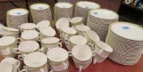 Syralite 101-L Syracuse China, Plates, cups and saucers