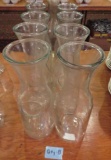 Eight Glass Wine Carafes