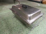 Stainless Steel Chafing dish in frame with lid