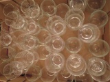 50 glass votive candle holders, 2 1/2