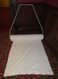 White aisle runner, 100 ft