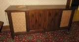 RCA Victor Stereo Console Stereo and records